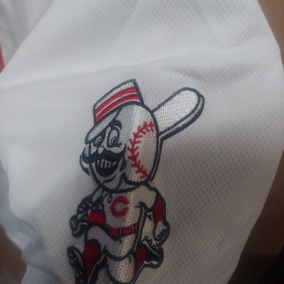 Elly De La Cruz Cincinnati Reds #44 White Stitched Jersey. NWT - Picture 5 of 10